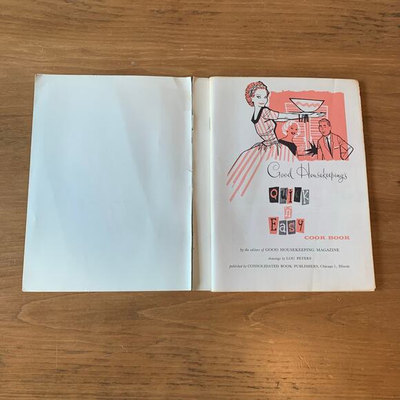 Good Housekeeping Vtg Cookbooks Paperback Lot 9 Recipes MCM - Picture 4 of 16